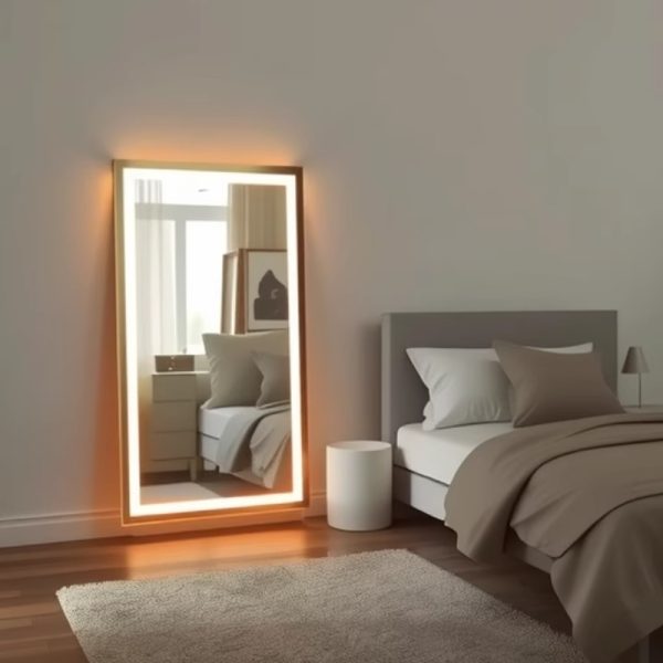 Aluminium alloy ,Ironwork full-length mirror - 图片 9