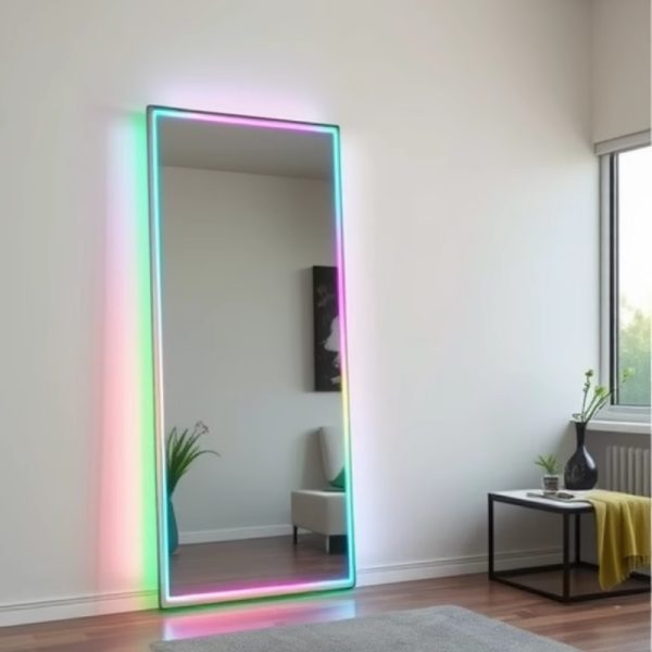 Aluminium alloy ,Ironwork full-length mirror - 图片 13