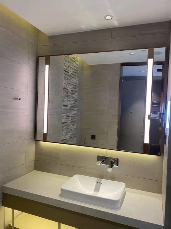 Hotel Stainless steel bathroom mirror customization - 图片 22