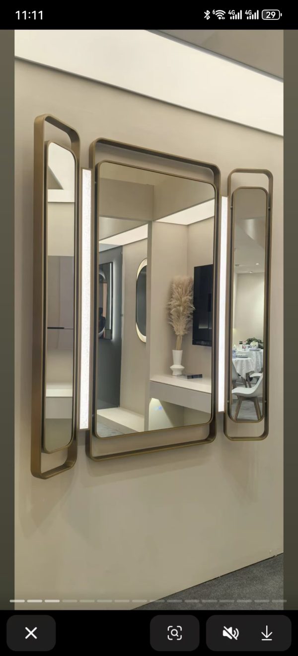 Hotel Stainless steel bathroom mirror customization - 图片 21